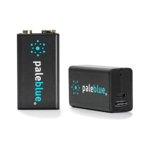 Paleblue Lithium Ion Rechargeable 9v Batteries- 2Pk